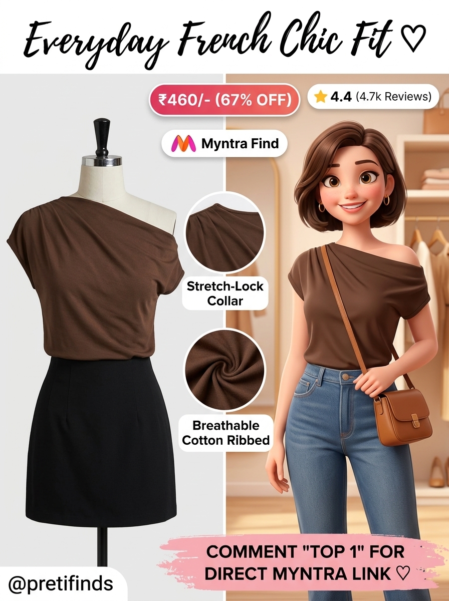 ZYNG Women Off-Shoulder Solid Ribbed Fitted Crop Top