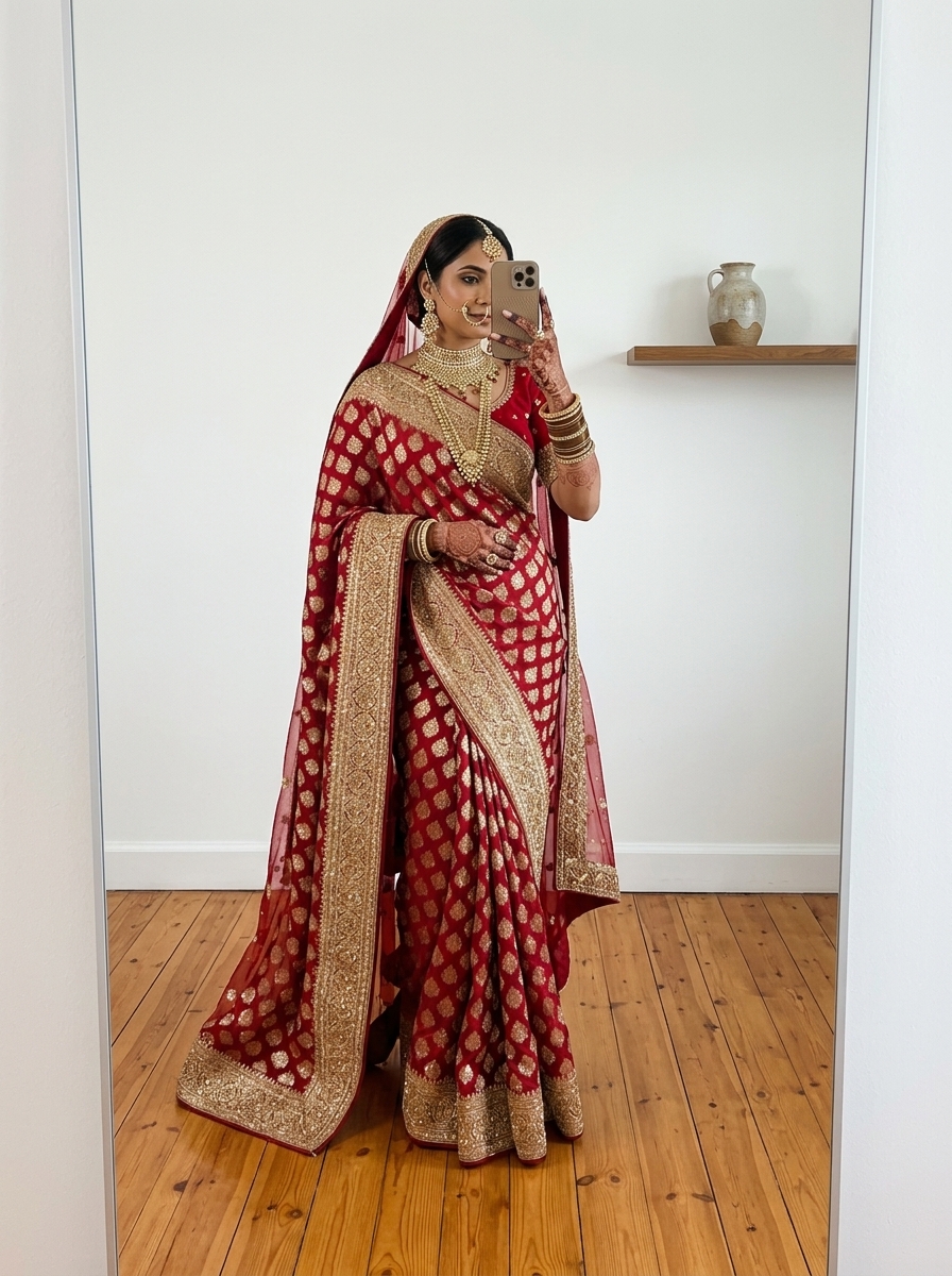Art Silk Patola Stone Work Bridal Party Wear Traditional Designer Saree